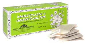 Marcussens Universal-te i breve